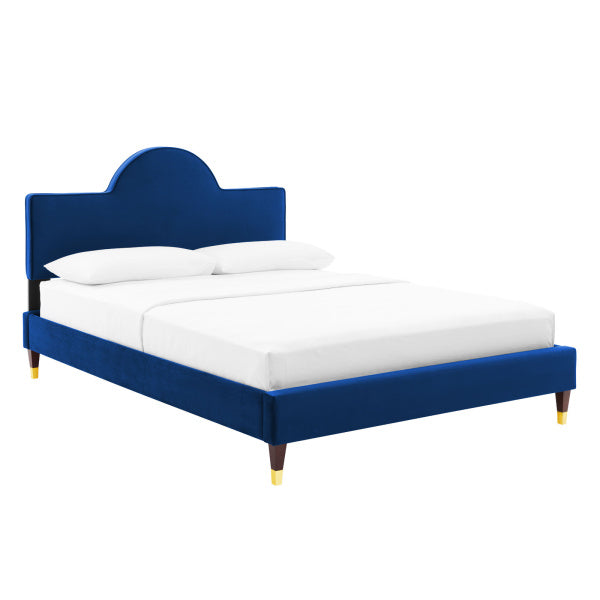 Aurora Performance Velvet Full Bed By Modway