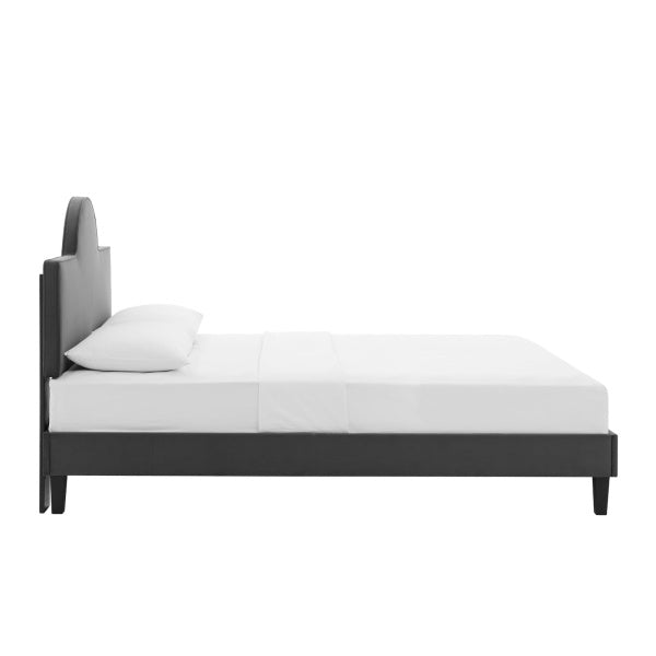 Soleil Performance Velvet King Bed By Modway