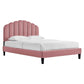 Daisy Performance Velvet Full Platform Bed By Modway