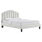 Daisy Performance Velvet King Platform Bed By Modway