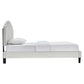 Daisy Performance Velvet King Platform Bed By Modway