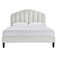 Daisy Performance Velvet King Platform Bed By Modway