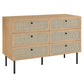 Chaucer 6-Drawer Compact Dresser