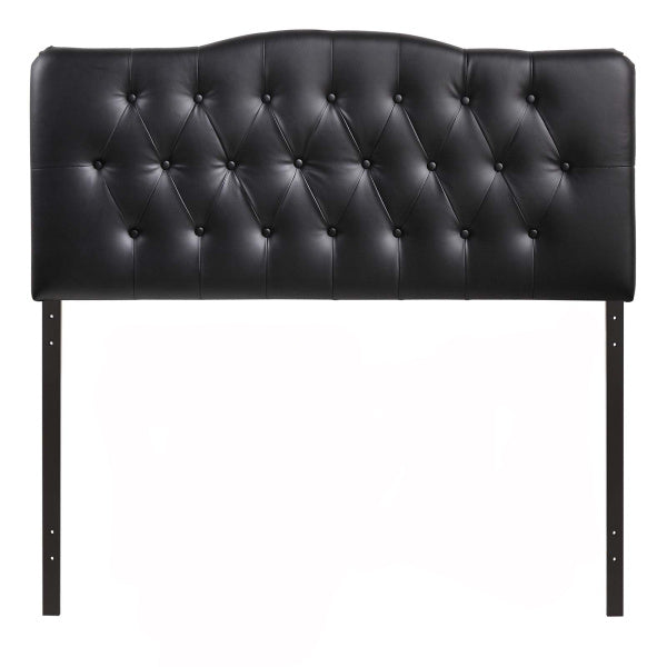 Annabel Full Upholstered Vinyl Headboard | Fiber By Modway