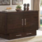 Traditional Murphy Cabinet Bed Coffee/Espresso - Futons 4 Less