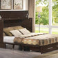 Traditional Murphy Cabinet Bed Coffee/Espresso - Futons 4 Less
