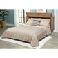 Arason Creden-ZzZ Brussels Ash Queen Murphy Cabinet Bed In A Box
