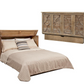 Arason Creden-ZzZ Brussels Ash Queen Murphy Cabinet Bed In A Box