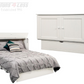 Arason Creden-ZzZ Cottage White Queen Murphy Cabinet Bed In A Box