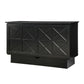Arason Creden-ZzZ Essex Black Queen Murphy Cabinet Bed In A Box