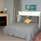 Arason Creden-ZzZ Essex White Queen Murphy Cabinet Bed In A Box