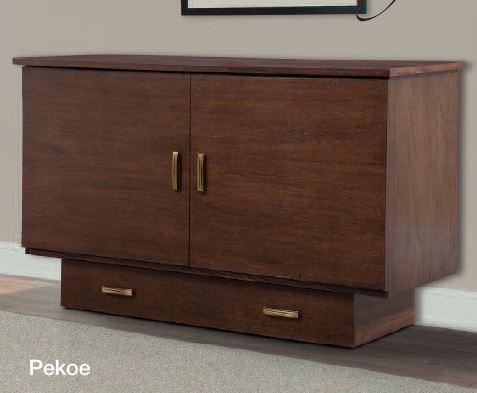 Arason Creden-ZzZ Pekoe Traditional Full Murphy Cabinet Bed In A Box