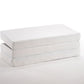 Night and Day Ranchero Antique White Murphy Cabinet Bed In A Box