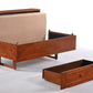 Clover Queen Murphy Cabinet Bed Dark Chocolate - Futons 4 Less