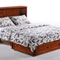 Clover Queen Murphy Cabinet Bed Cherry - Futons 4 Less