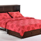 Clover Queen Murphy Cabinet Bed Dark Chocolate - Futons 4 Less