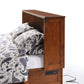 Night & Day Clover Dark Chocolate Queen Murphy Cabinet Bed In A Box