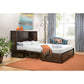 Night & Day Clover Dark Chocolate Queen Murphy Cabinet Bed In A Box