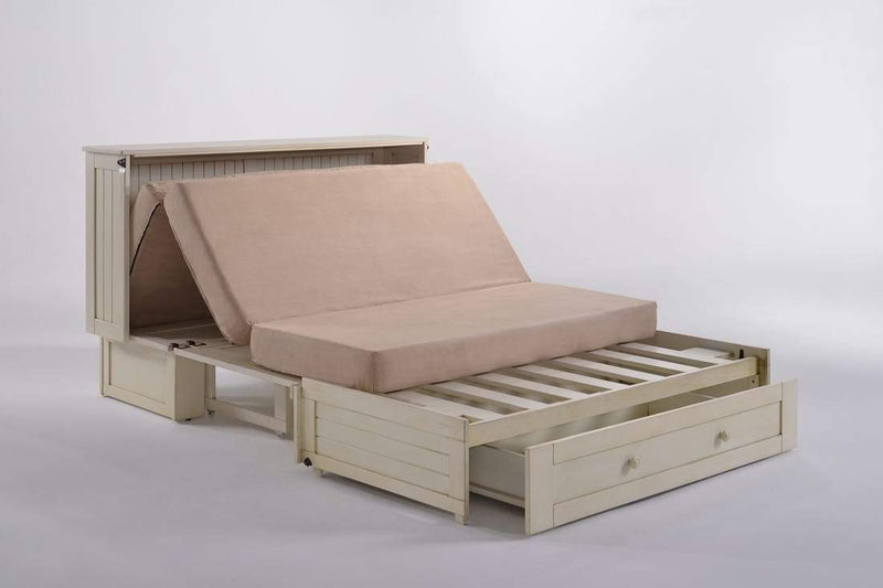Daisy Queen Murphy Cabinet Bed Buttercream - Futons 4 Less