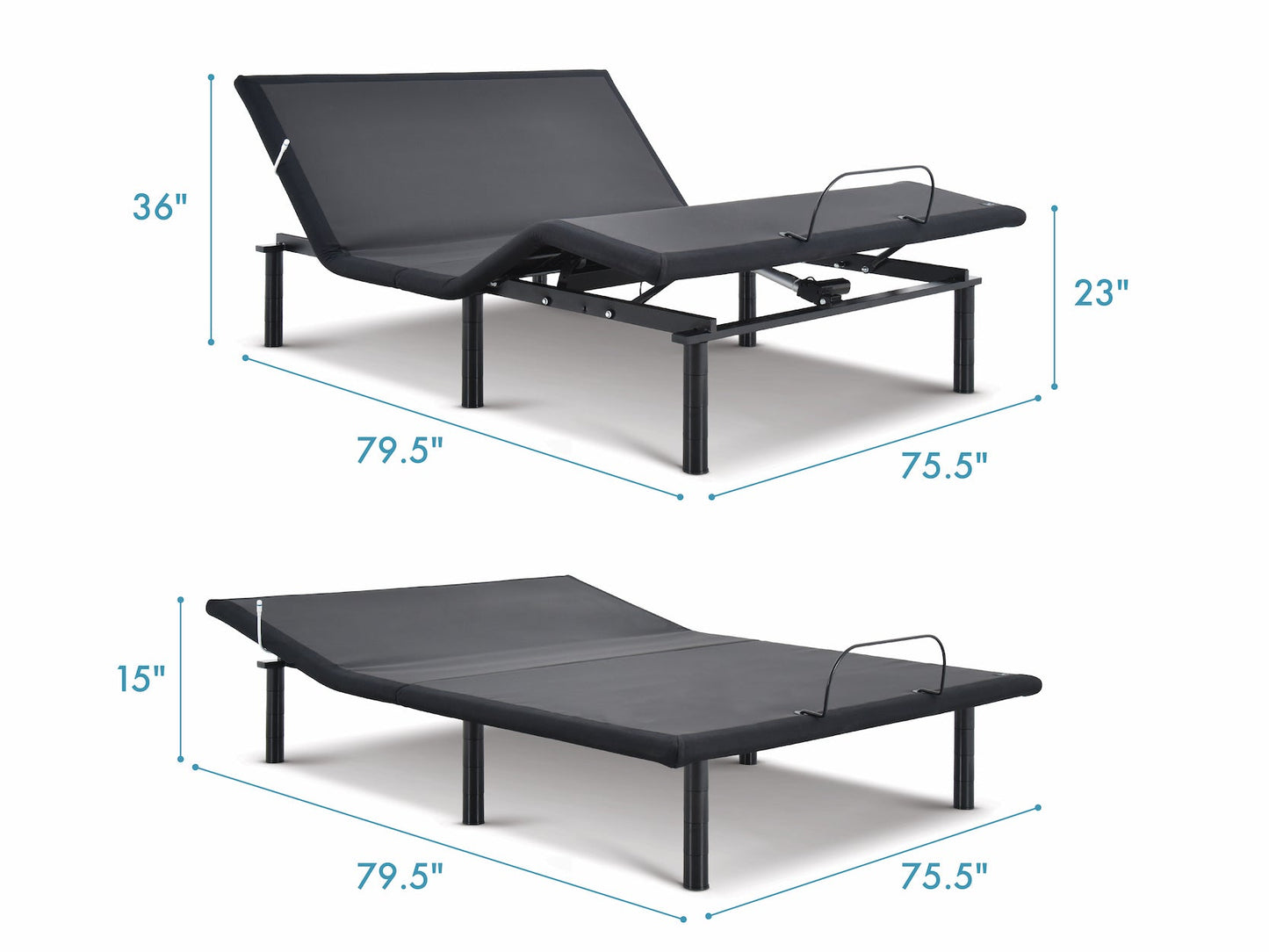 Ergomotion Adjustable Bed Base Quest 2.5 - Queen XL Size
