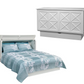 Arason Creden-ZzZ Essex White Queen Murphy Cabinet Bed In A Box