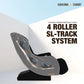 Kahuna Massage Chair Limitless Slender SL-Track HM-5000 Black