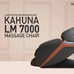 Kahuna Massage Chair Heated Full Body With Voice Recognition LM-7000 Orange