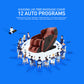 Kahuna Massage Chair Heated Full Body With Voice Recognition LM-7000 Orange