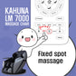 Kahuna Massage Chair Heated Full Body With Voice Recognition LM-7000 Orange