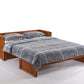 Cube Queen Murphy Cabinet Bed Cherry - Futons 4 Less