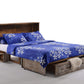 Poppy White Bark Queen Murphy Cabinet Bed - Futons 4 Less