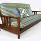 Durango Warm Cherry Queen Wall Hugger Futon Frame (KD) - Futons 4 Less