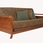 Lexington Warm Cherry Queen Wall Hugger Futon Frame (KD) - Futons 4 Less