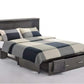 Sagebrush Queen Murphy Cabinet Bed Stonewash - Futons 4 Less