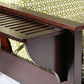 Tiro Dark Cherry Queen Wall Hugger Futon Frame - Futons 4 Less