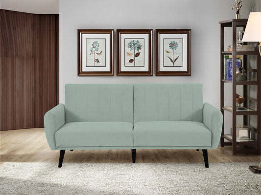 Vento Sofa Convertible (Cosmic Teal) by Sealy Sofa Convertibles