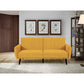 Vento Sofa Convertible (Cosmic Mustard)) by Sealy Sofa Convertibles