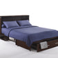 Night & Day Sagebrush Dark Chocolate Queen Murphy Cabinet Bed In A Box