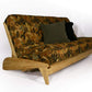 Dillon Natural Full Wall Hugger Futon Frame - Futons 4 Less