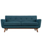 Engage Upholstered Fabric Loveseat by Modway