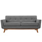 Engage Upholstered Fabric Loveseat by Modway