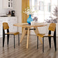 Cabin Dining Side Chair Set of 2 Walnut by Modway