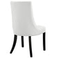 Noblesse Vinyl Dining Chair Set of 2 by Modway