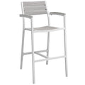 Maine Outdoor Patio Bar Stool Arm Chairs by Modway