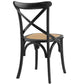 Gear Dining Side Chair Black by Modway