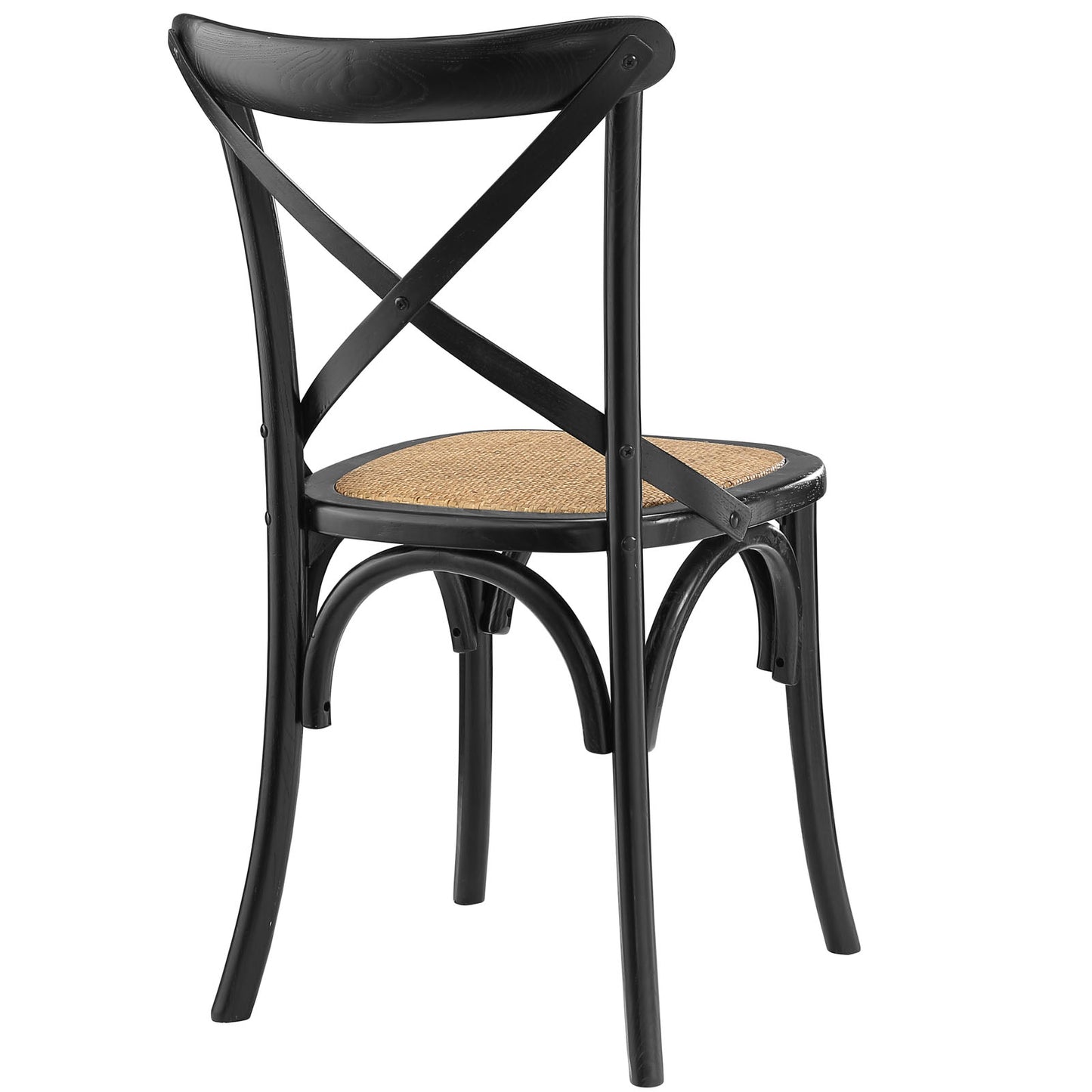 Gear Dining Side Chair Black by Modway