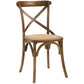 Gear Dining Side Chair Black by Modway