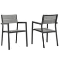 Maine Dining Armchair Outdoor Patio Set of 2 by Modway