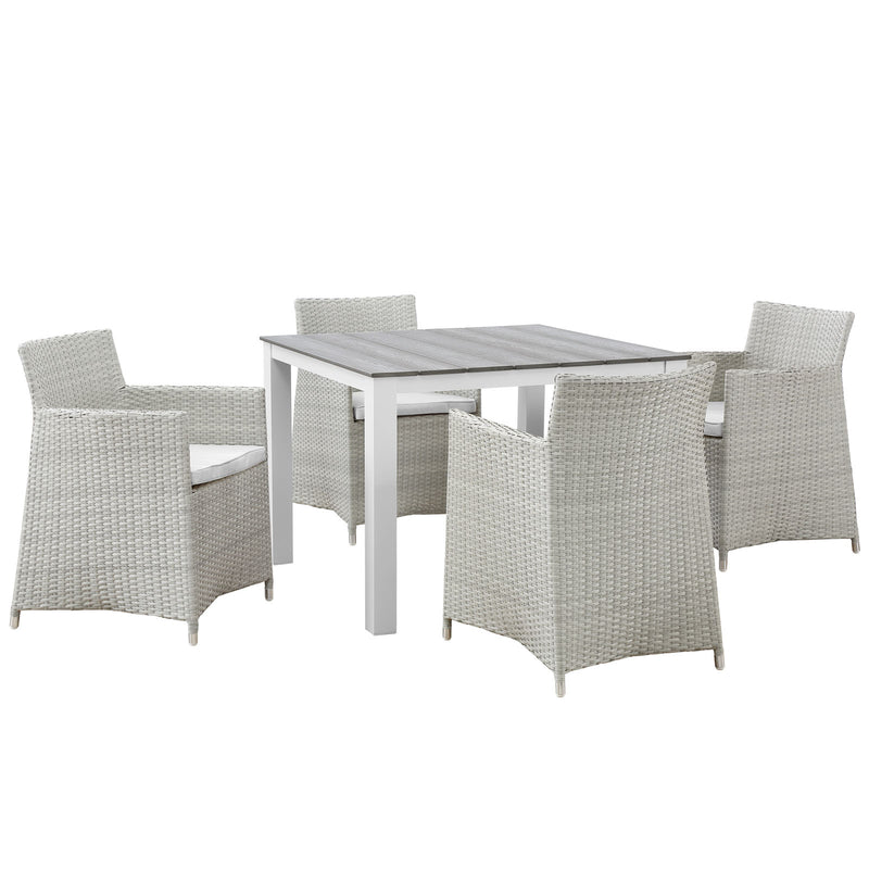 Junction 5 Piece Outdoor Patio Dining Set by Modway