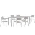 Maine 7 Piece Outdoor Patio Dining Set by Modway